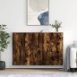 vidaXL Armarios de pared 2 uds madera de ingeniería roble ahumado vidaXL Armarios de pared 2 uds madera de ingeniería roble ahumado