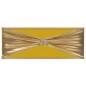 vidaXL Lazo de silla elástico 25 uds con broche de diamante dorado vidaXL Lazo de silla elástico 25 uds con broche de diamante dorado