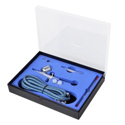vidaXL Ser de aerógrafo boquillas 0,2 / 0,3 / 0,5 mm