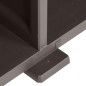 vidaXL Armario de plástico diseño de madera gris 79x43x85,5 cm vidaXL Armario de plástico diseño de madera gris 79x43x85,5 cm