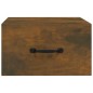 vidaXL Mesitas de noche de pared 2 uds roble ahumado 35x35x20 cm vidaXL Mesitas de noche de pared 2 uds roble ahumado 35x35x20 cm