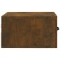 vidaXL Mesitas de noche de pared 2 uds roble ahumado 35x35x20 cm vidaXL Mesitas de noche de pared 2 uds roble ahumado 35x35x20 cm