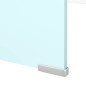 vidaXL Mueble TV/Elevador de monitor cristal verde 120x30x13 cm