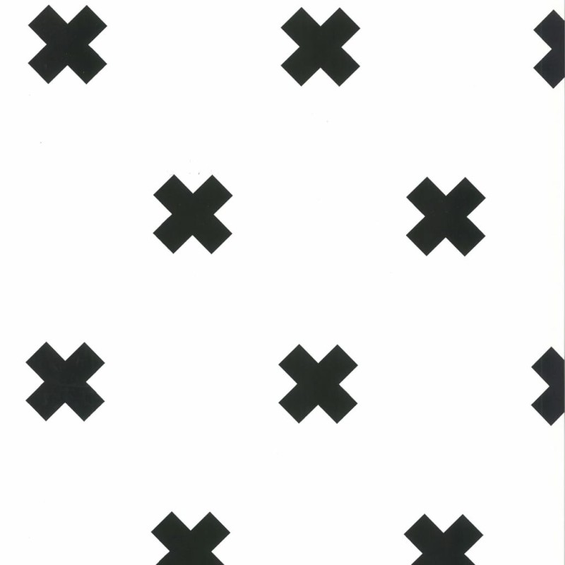 Noordwand Papel de pared Fabulous World Cross blanco y negro Noordwand Papel de pared Fabulous World Cross blanco y negro