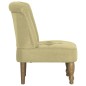 vidaXL Sillas de estilo francés 2 unidades tela verde vidaXL Sillas de estilo francés 2 unidades tela verde