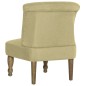 vidaXL Sillas de estilo francés 2 unidades tela verde vidaXL Sillas de estilo francés 2 unidades tela verde