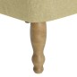 vidaXL Sillas de estilo francés 2 unidades tela verde vidaXL Sillas de estilo francés 2 unidades tela verde