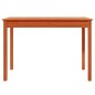vidaXL Mesa de comedor madera maciza de pino marrón cera 110x55x75 cm vidaXL Mesa de comedor madera maciza de pino marrón cera 110x55x75 cm