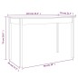 vidaXL Mesa de comedor madera maciza de pino marrón cera 110x55x75 cm vidaXL Mesa de comedor madera maciza de pino marrón cera 110x55x75 cm