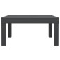 vidaXL Juego muebles de jardín 3 piezas y cojines PP gris antracita vidaXL Juego muebles de jardín 3 piezas y cojines PP gris antracita