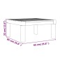 vidaXL Juego muebles de jardín 3 piezas y cojines PP gris antracita vidaXL Juego muebles de jardín 3 piezas y cojines PP gris antracita