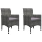 vidaXL Juego de comedor de jardín de 5 piezas gris vidaXL Juego de comedor de jardín de 5 piezas gris