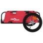 vidaXL Remolque para bicicletas hierro y tela Oxford rojo vidaXL Remolque para bicicletas hierro y tela Oxford rojo