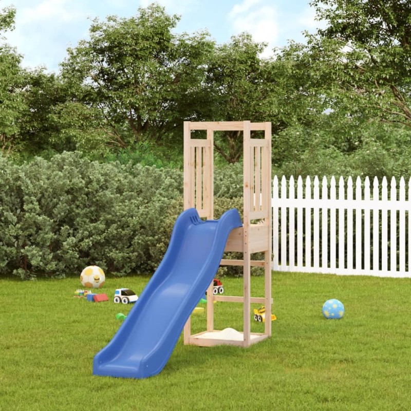 vidaXL Parque infantil de exterior madera maciza de pino vidaXL Parque infantil de exterior madera maciza de pino
