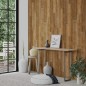 vidaXL Paneles de pared con aspecto de madera PVC marrón 4,12 m² vidaXL Paneles de pared con aspecto de madera PVC marrón 4,12 m²