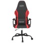 vidaXL Silla gaming cuero sintético negro y rojo vidaXL Silla gaming cuero sintético negro y rojo