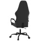 vidaXL Silla gaming cuero sintético negro vidaXL Silla gaming cuero sintético negro