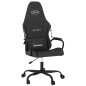 vidaXL Silla gaming cuero sintético negro vidaXL Silla gaming cuero sintético negro