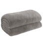 vidaXL Manta con peso con funda tela gris 135x200 cm 10 kg