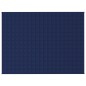 vidaXL Manta con peso tela azul 152x203 cm 7 kg