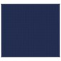 vidaXL Manta con peso tela azul 200x220 cm 9 kg