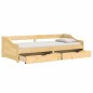vidaXL Sofá cama con 2 cajones madera maciza pino IRUN 90x200cm vidaXL Sofá cama con 2 cajones madera maciza pino IRUN 90x200cm