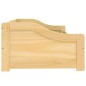 vidaXL Sofá cama con 2 cajones madera maciza pino IRUN 90x200cm vidaXL Sofá cama con 2 cajones madera maciza pino IRUN 90x200cm