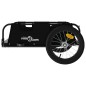 vidaXL Remolque para bicicletas hierro y tela Oxford negro vidaXL Remolque para bicicletas hierro y tela Oxford negro
