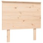 vidaXL Estructura de cama individual con cabecero madera maciza vidaXL Estructura de cama individual con cabecero madera maciza