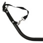 vidaXL Remolque para bicicletas hierro y tela Oxford negro vidaXL Remolque para bicicletas hierro y tela Oxford negro