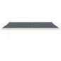 vidaXL Toldo retráctil aluminio y tela gris antracita 4x3 m vidaXL Toldo retráctil aluminio y tela gris antracita 4x3 m