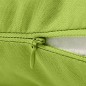 vidaXL Cojines para exteriores 45x45 cm verde manzana 4 unidades