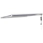 vidaXL Toldo retráctil aluminio y tela azul y blanco 3x2,5 m vidaXL Toldo retráctil aluminio y tela azul y blanco 3x2,5 m