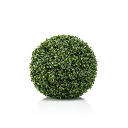 Emerald Bola de boj artificial UV verde 28 cm 