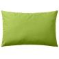 vidaXL Cojines para exteriores 60x40 cm verde manzana 4 unidades