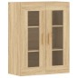 vidaXL Armarios de pared 2 uds madera de ingeniería roble Sonoma vidaXL Armarios de pared 2 uds madera de ingeniería roble Sonoma