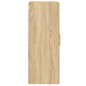 vidaXL Armarios de pared 2 uds madera de ingeniería roble Sonoma vidaXL Armarios de pared 2 uds madera de ingeniería roble Sonoma