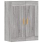 vidaXL Armarios de pared 2 uds madera de ingeniería gris Sonoma vidaXL Armarios de pared 2 uds madera de ingeniería gris Sonoma