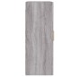 vidaXL Armarios de pared 2 uds madera de ingeniería gris Sonoma vidaXL Armarios de pared 2 uds madera de ingeniería gris Sonoma
