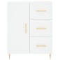 vidaXL Aparador alto madera contrachapada blanco 69,5x34x180 cm vidaXL Aparador alto madera contrachapada blanco 69,5x34x180 cm