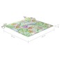 vidaXL Sillas de jardín plegables 6 uds madera maciza teca con cojines vidaXL Sillas de jardín plegables 6 uds madera maciza teca con cojines