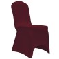 vidaXL Funda de silla elástica 12 unidades burdeos vidaXL Funda de silla elástica 12 unidades burdeos