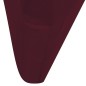 vidaXL Funda de silla elástica 12 unidades burdeos vidaXL Funda de silla elástica 12 unidades burdeos