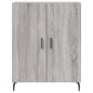 vidaXL Aparador alto madera contrachapada gris sonoma 69,5x34x180 cm vidaXL Aparador alto madera contrachapada gris sonoma 69,5x34x180 cm