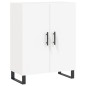 vidaXL Aparador alto madera contrachapada blanco 69,5x34x180 cm vidaXL Aparador alto madera contrachapada blanco 69,5x34x180 cm