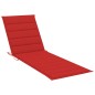 vidaXL Tumbona doble y cojines rojos madera pino impregnada vidaXL Tumbona doble y cojines rojos madera pino impregnada