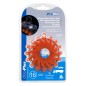 ProPlus Discos de advertencia con 16 LEDs 2 unidades naranja ProPlus Discos de advertencia con 16 LEDs 2 unidades naranja