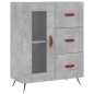 vidaXL Aparador alto madera contrachapada gris hormigón 69,5x34x180 cm vidaXL Aparador alto madera contrachapada gris hormigón 69,5x34x180 cm