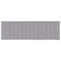 vidaXL Tumbona con cojín gris madera de pino impregnada vidaXL Tumbona con cojín gris madera de pino impregnada