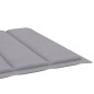 vidaXL Tumbona de jardín con mesa y cojín de madera de pino impregnada vidaXL Tumbona de jardín con mesa y cojín de madera de pino impregnada